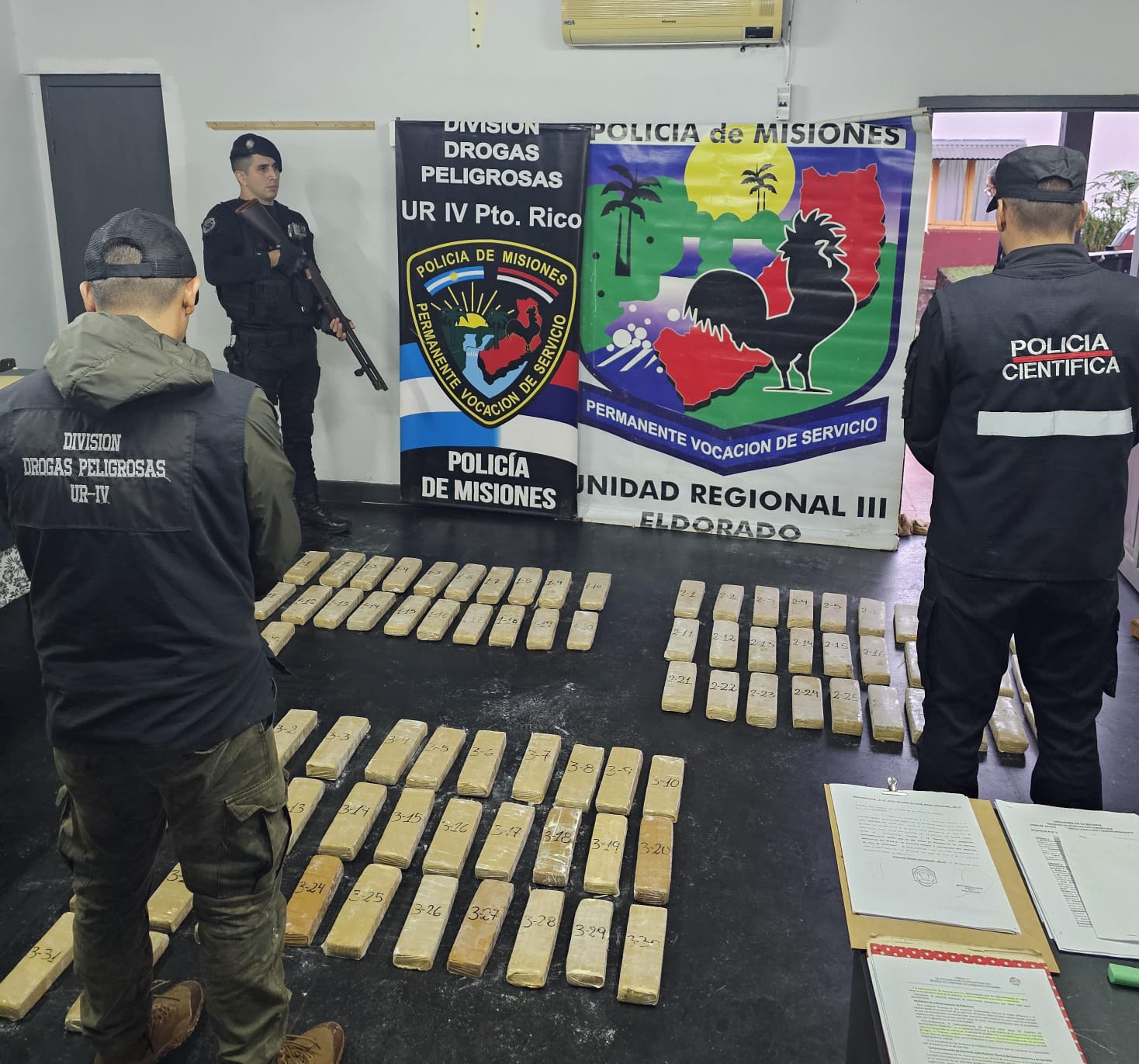 Eldorado: secuestran marihuana valuada en $180 millones tras operativo encubierto
